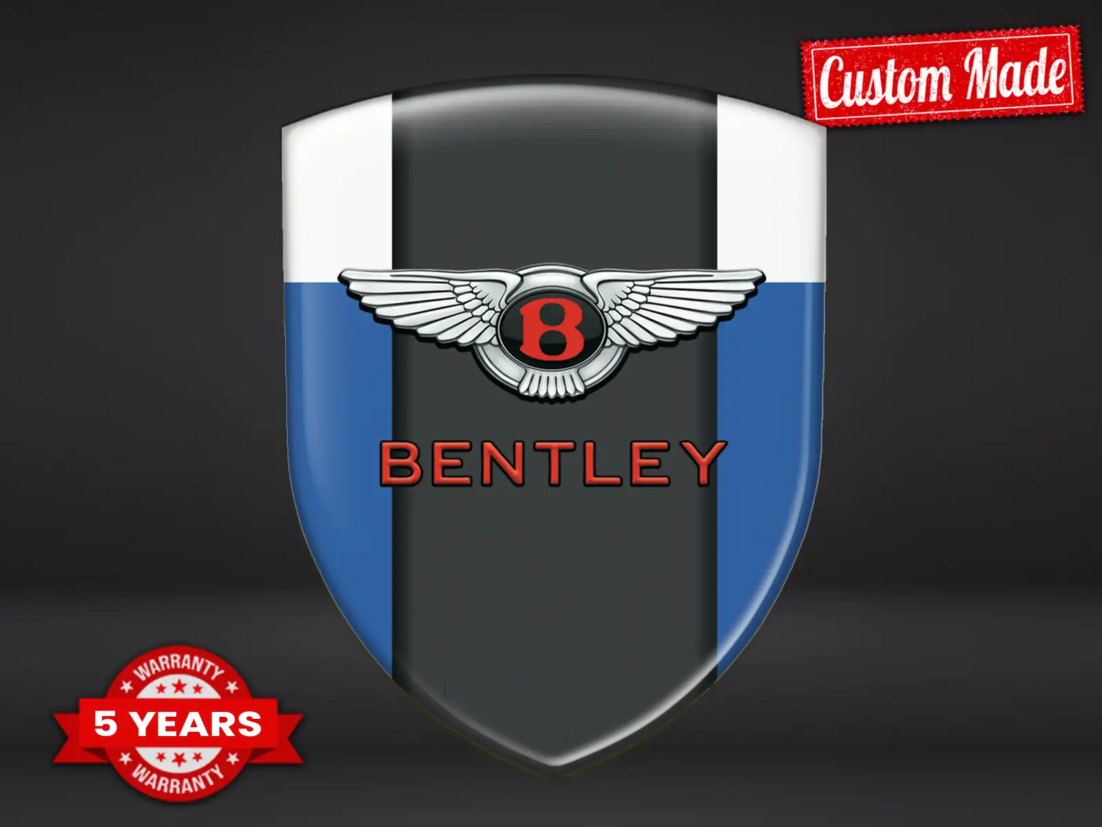 Bentley Sticker Auto Perso Design Étiquettes Auto Supérieures